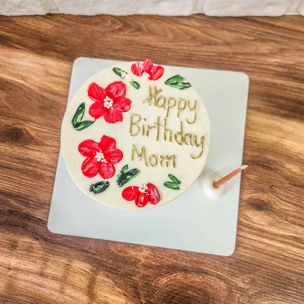 Tasarım Yazılı pasta